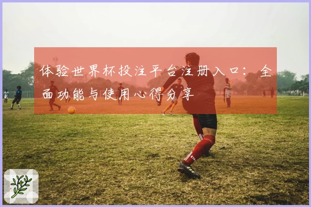 体验世界杯投注平台注册入口：全面功能与使用心得分享