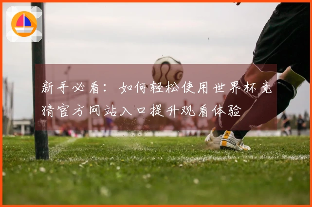 新手必看：如何轻松使用世界杯竞猜官方网站入口提升观看体验